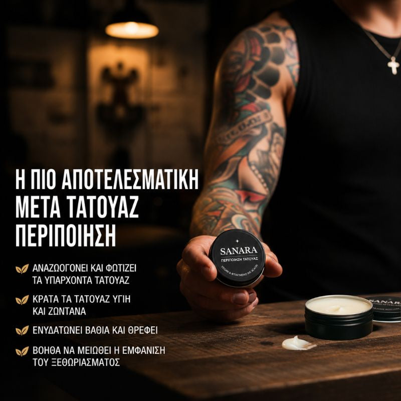 Bálsamo Sanara Intensidad y Luminosidad para Tatuajes (30 ml)