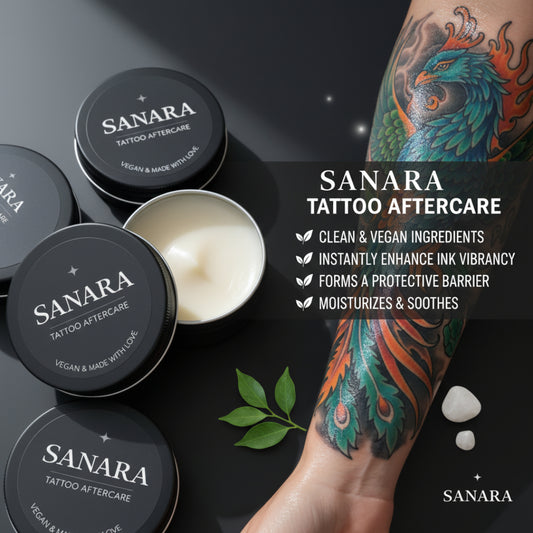 Bálsamo Sanara Vibrante para Tatuajes (30ml)