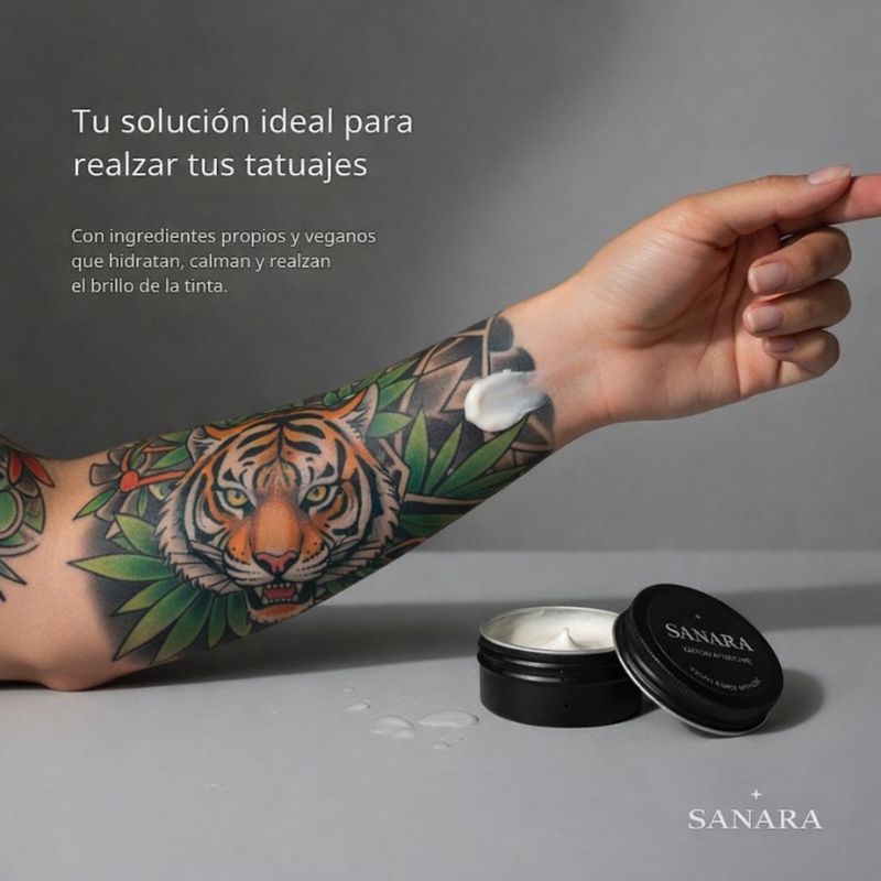Bálsamo Sanara Vibrante para Tatuajes (30ml)