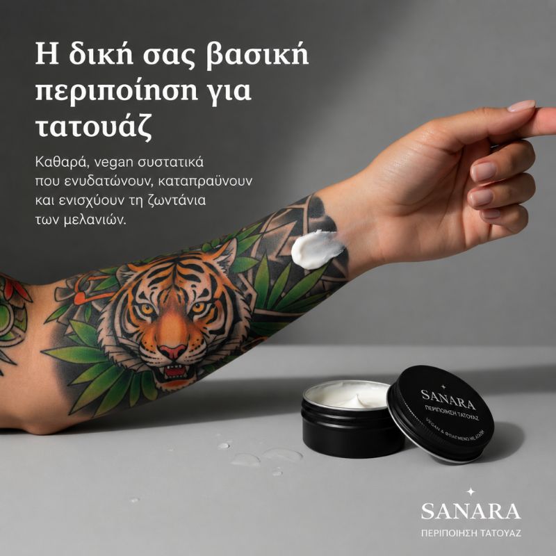 Bálsamo Sanara Intensidad y Luminosidad para Tatuajes (30 ml)