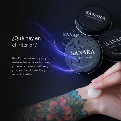Bálsamo Sanara Vibrante para Tatuajes (30ml)